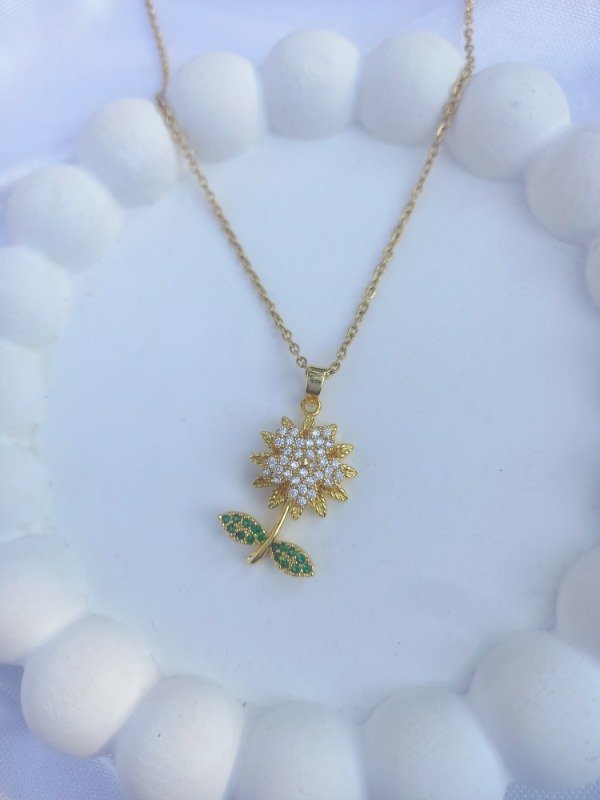 Producto - collar girasol (giratoria)