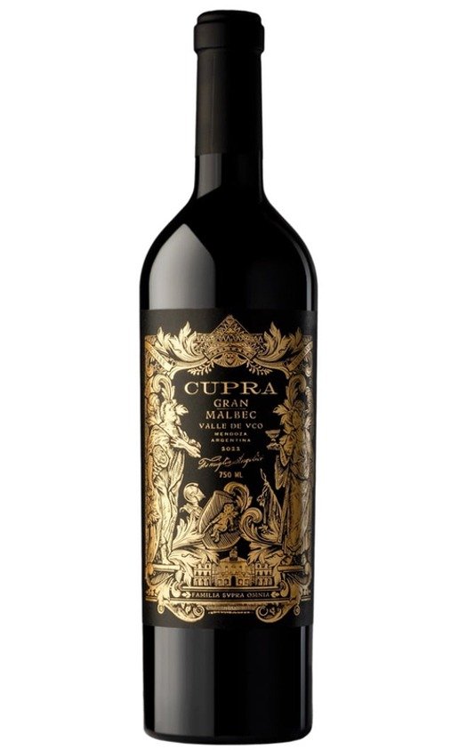 Producto - Cupra Gran Malbec 2022