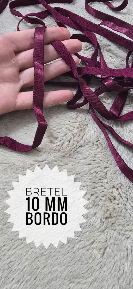 Producto - Bretel BORDO 10 mm (China)