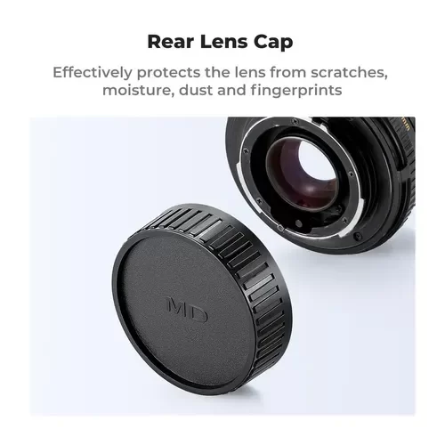 Producto - Kit Tapa Minolta MD Trasera Lente Y Body - 2