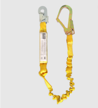 Producto - Cola de amarre simple con amortiguador y mosquetón de 55 cm. Máximo Esfuerzo