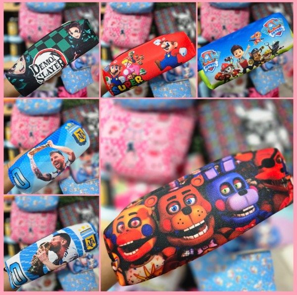 Producto - Cartucheras de neoprene diferentes diseños 1