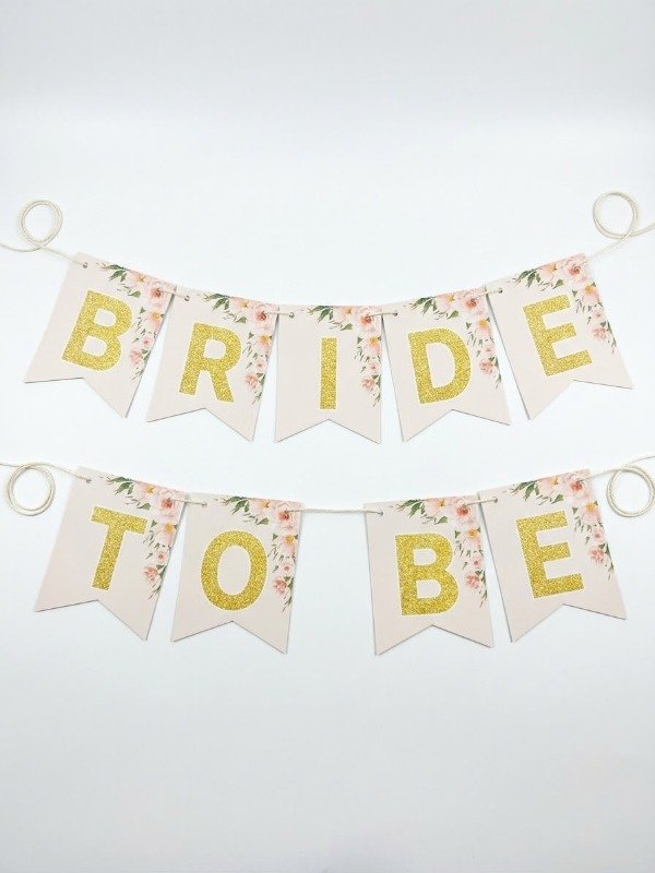 Producto - BANDERIN "BRIDE TO BE"