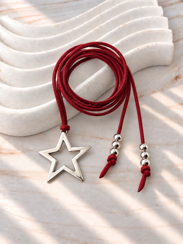 Producto - CHOCKER DE GAMUZA BORDO 3022