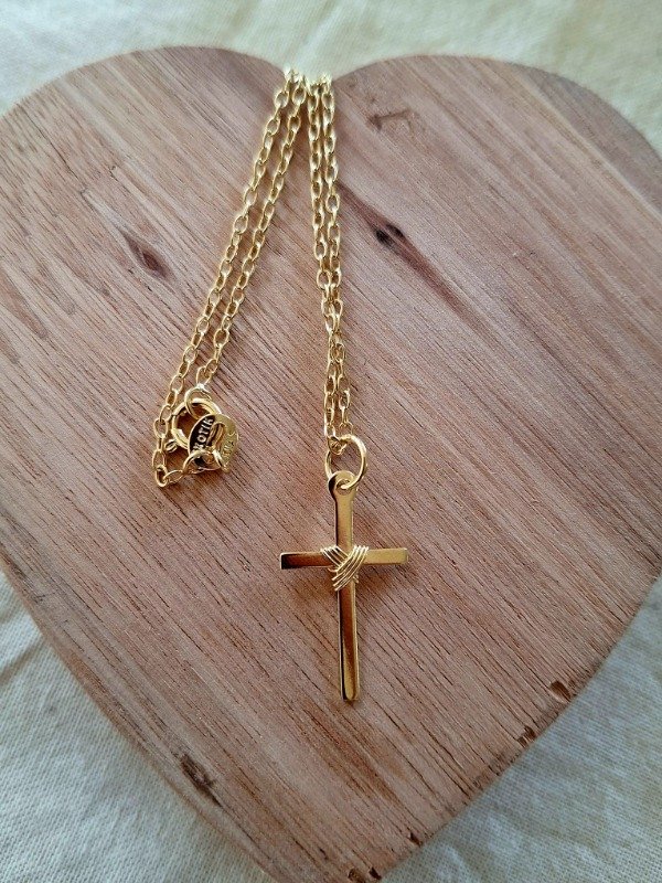 Producto - Collar cruz nudo - 1