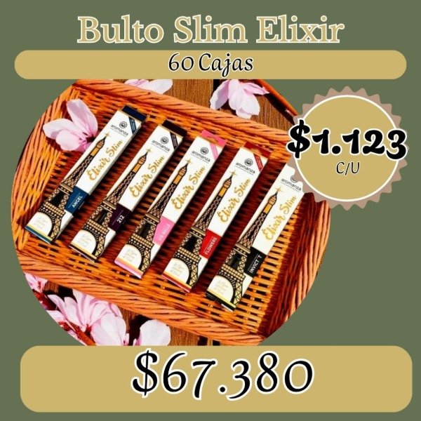 Producto - Bulto Sahumerios Slim Elixir