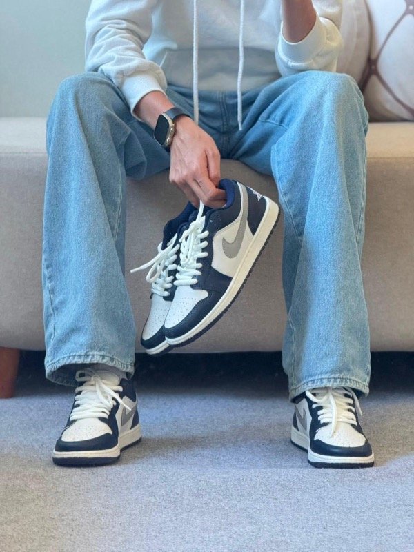 Producto - Jordan 1 Low Azules - 1