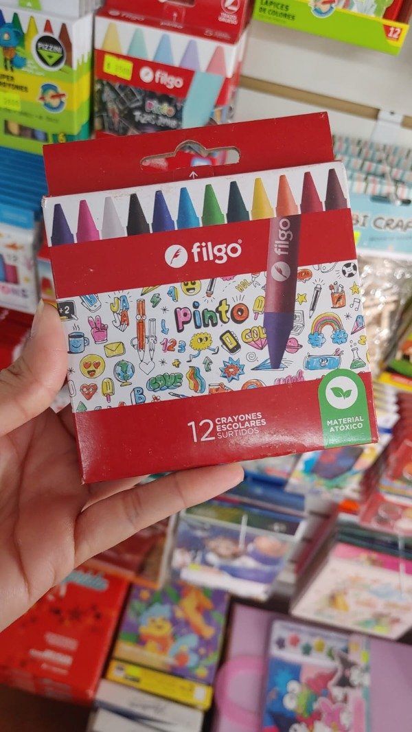 Producto - Crayones Filgo Pinto x12