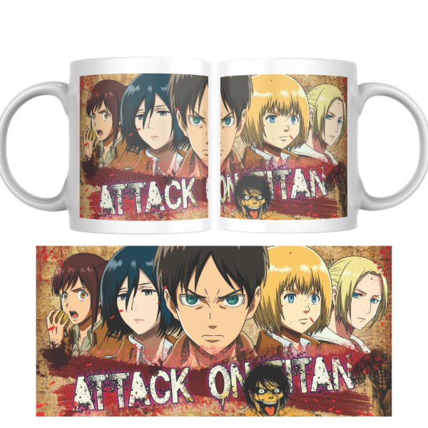 Producto - Taza - ataque de los titanes 1
