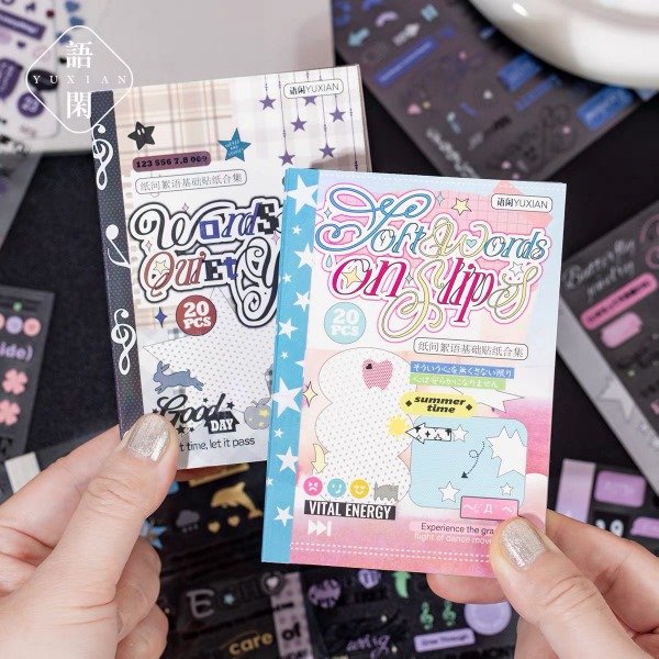 Producto - Mini Libro de Stickers Scrapbook