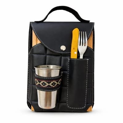 Producto - SET DE ASADO CON VASO Y CUBIERTOS