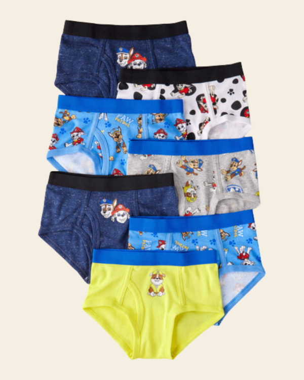 Producto - Pack x7 Slips Carters Paw Patrol