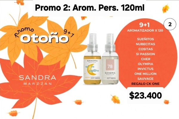 Producto - Promo 2 Arom. 120ml Personales