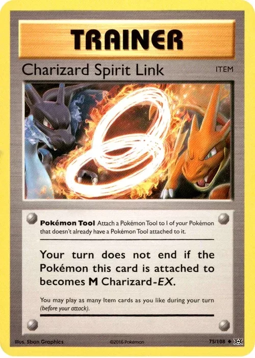 Producto - Charizard Spirit Link - 75/108 - Evolutions