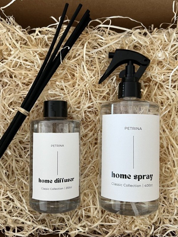 Producto - Box Aromático Classic - Difusor de varillas + Home spray - 1