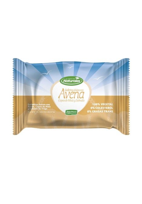 Producto - Galletitas Avena y Copos 28g. Caja x 78 u.