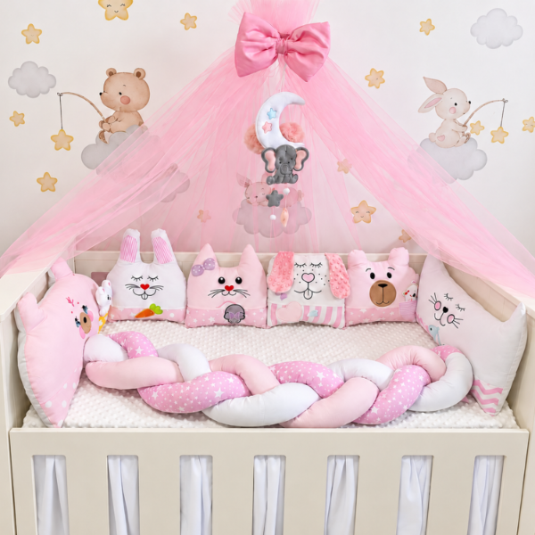 Producto - Set de Chichoneras Nórdicas para Cuna - Martina - 2