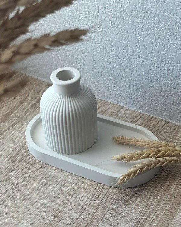 Producto - BANDEJA CEMENTO OVALADA