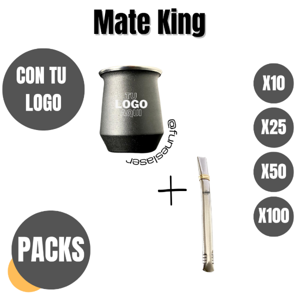 Producto - Pack mates King con bombillas