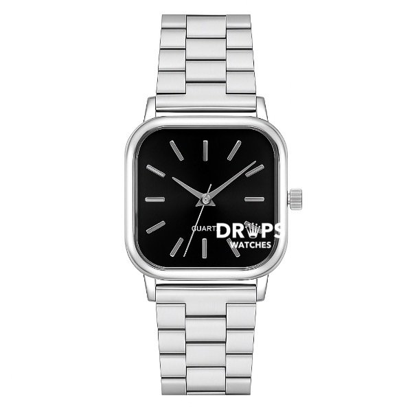 Producto - Reloj Minimalista Bottega Silver Black
