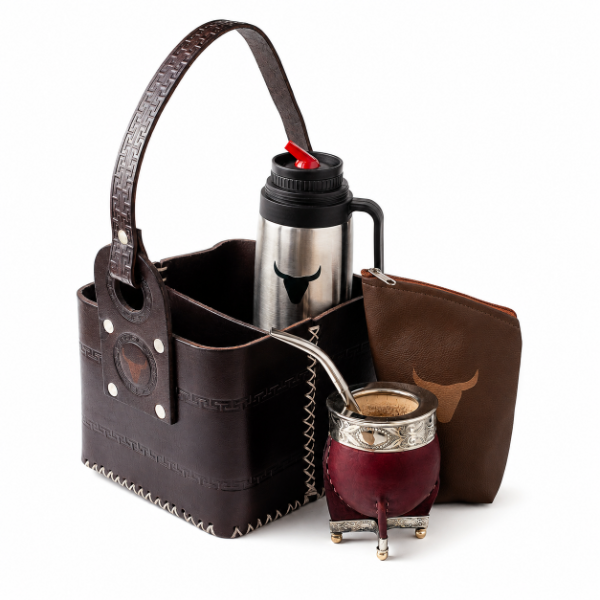 Producto - SET TORO COMPLETO - IMPERIAL PREMIUM CON BASE DE ALPACA CON BOLAS DE BRONCE - 1
