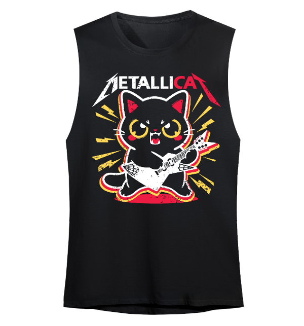 Producto - Musculosa Sudadera  Metallicat Diseño