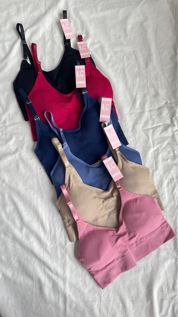 Producto - Pack x 6 Tops BRETEL Lulú Colores