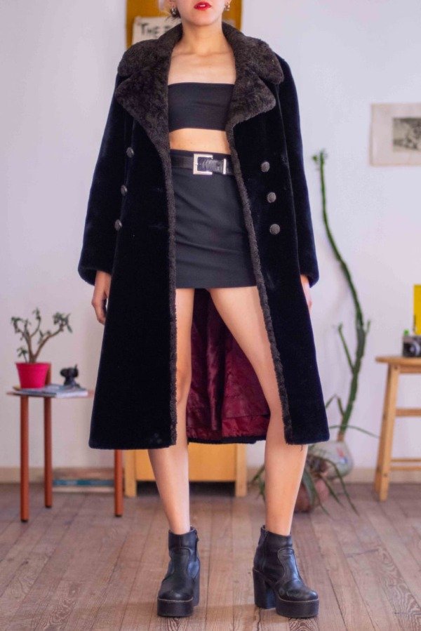 Producto - Tapado Fur Anastasia Talle:L
