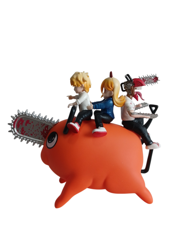 Producto - Figura Pochita Chainsaw Man Motosierra Premium Importada - 1