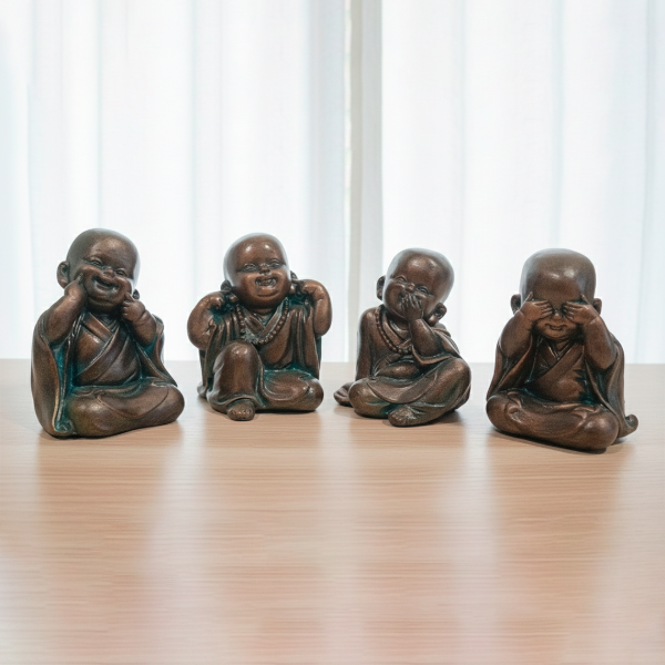 Producto - Mini budas sabios sets de 4 piezas