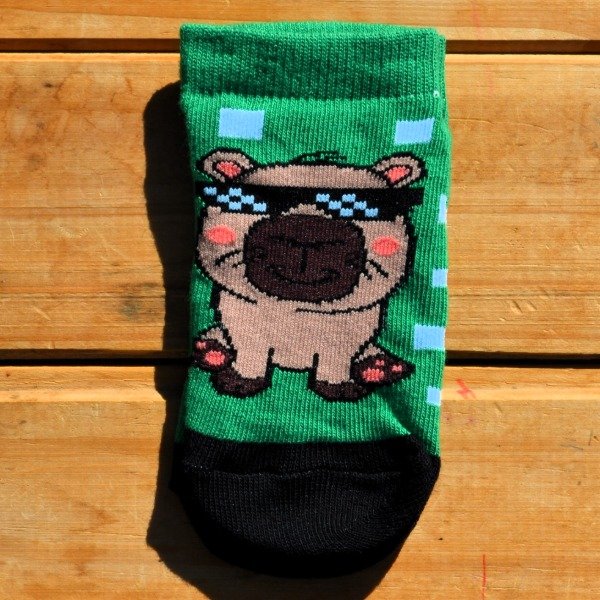 Producto - Soquete peques Carpincho Minecraft