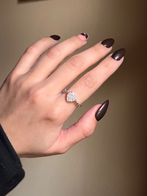 Producto - Anillo corazón bolls