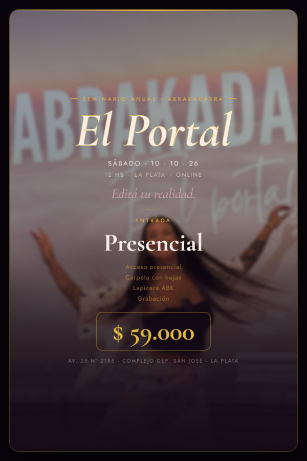Producto - presencial - Abk El Portal - LA PLATA - ARGENTINA