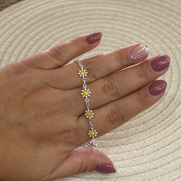 Producto - PULSERA -PLATA 925- MARGARITAS - 1