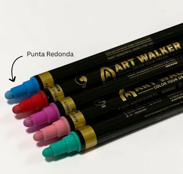 Producto - Marcadores Acrílicos Doble Punta. 36 Colores - 4