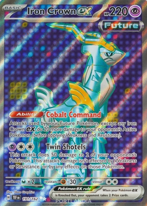 Producto - Iron Crown ex - 191/162 - Temporal Forces - Holo
