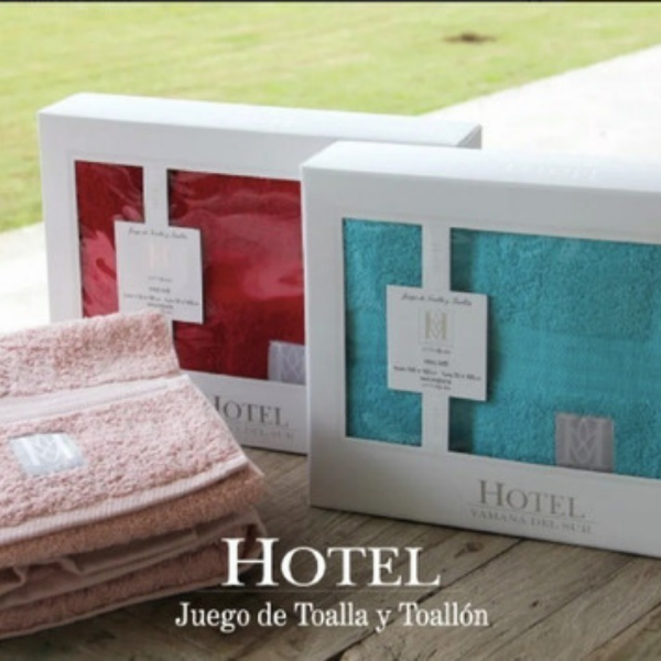 Producto - JGO TOALLA Y TOALLON L. HOTEL 3400
