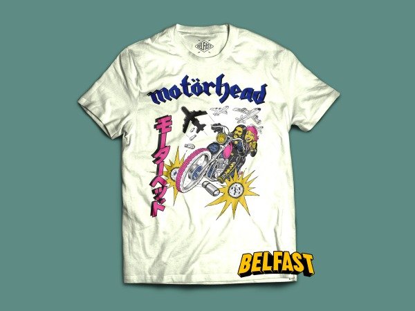 remera motorhead japan bomber