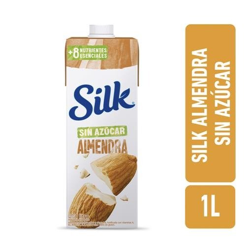 Producto - Bebida a base de almendras sin azúcar Silk 1lt
