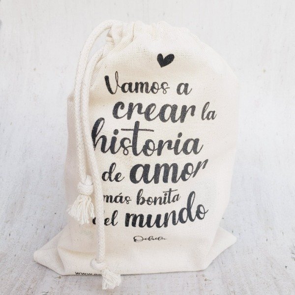 Producto - BOLSITA LIENZO