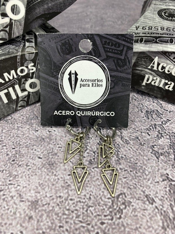 Producto - Aros colgantes Flecha Vikinga