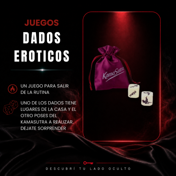 Producto - Dados eróticos (Lugares/poses)