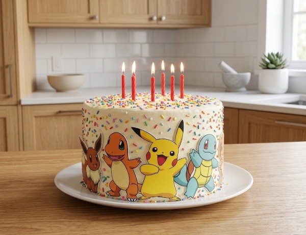 Producto - Pokemon Guarda para Decorar Torta - 1