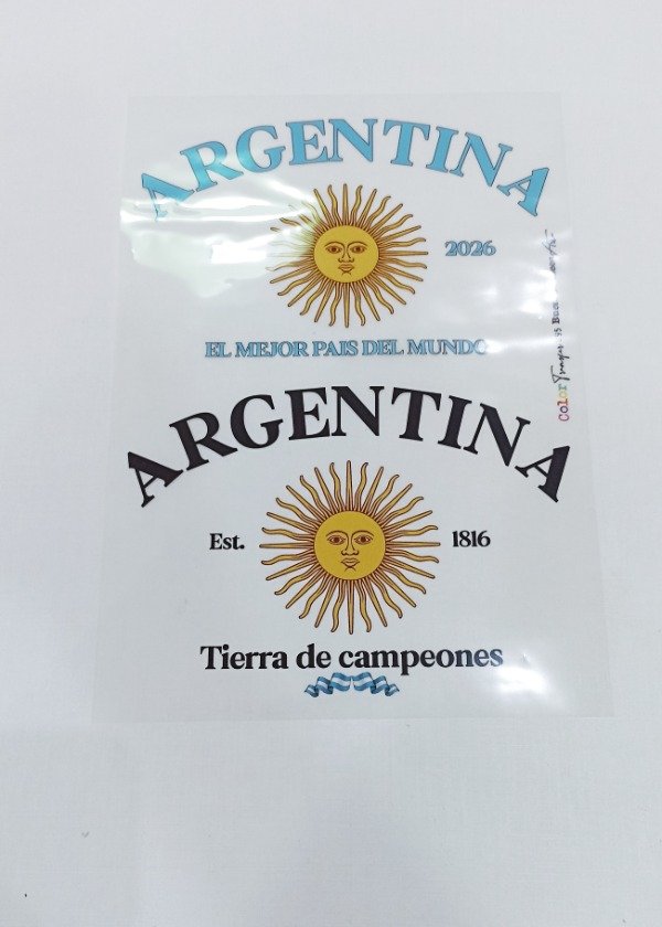 Producto - Transfer Termotransferible ARG295