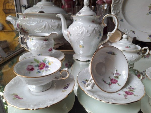 Producto - Juego de café porcelana polaca