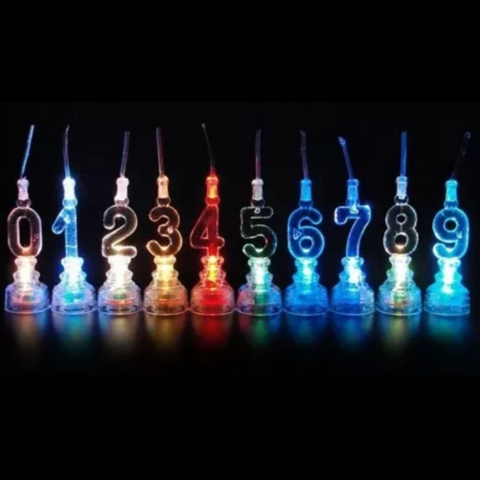 Producto - Vela número led