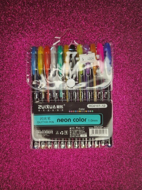 Producto - Birome de color neon