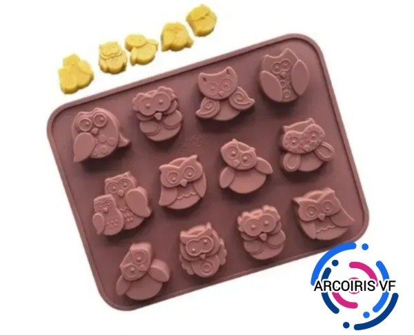 Producto - Molde 12 búhos