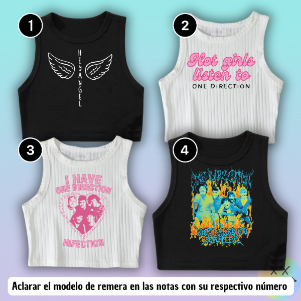Producto - Musculosas 1D #2
