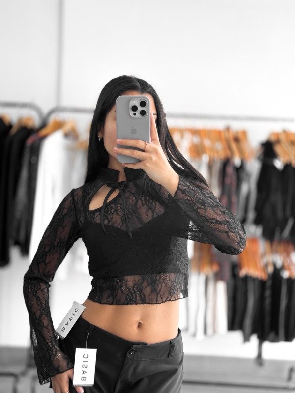 Producto - Top María negro
